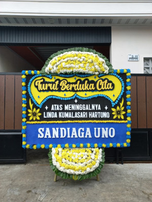 Papan Bunga Duka di Kalibanger